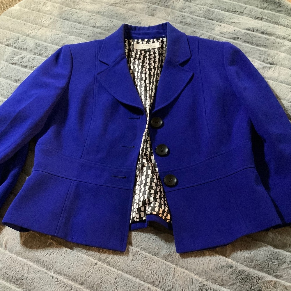 Tahari Arthur S Levine | Blue | Size 10 | Blazer